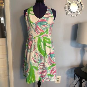 Lilly Pulitzer Ring the Bellboy Ross Halter Dress